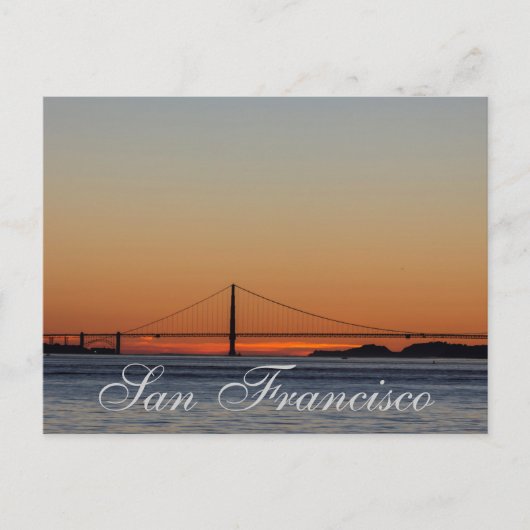 San Francisco Postkarte (Vorderseite)