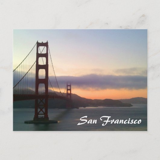 San Francisco Postkarte (Vorderseite)