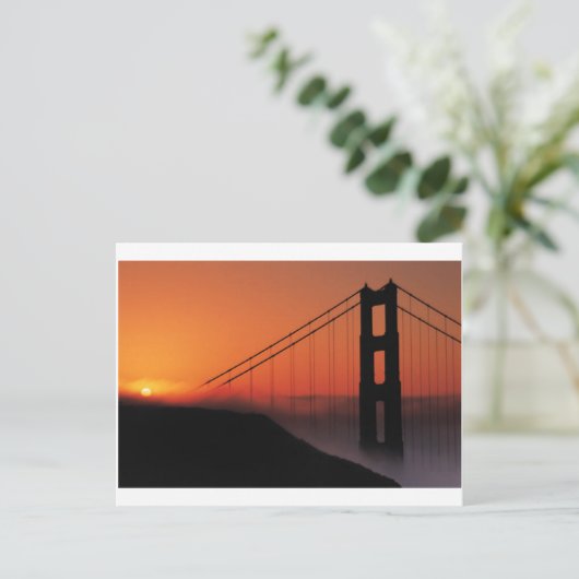 SAN FRANCISCO POSTKARTE (Stehend Vorderseite)