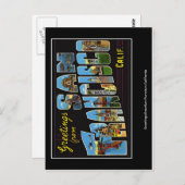 San Francisco Postkarte (Vorne/Hinten)