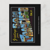 San Francisco Postkarte (Vorderseite)