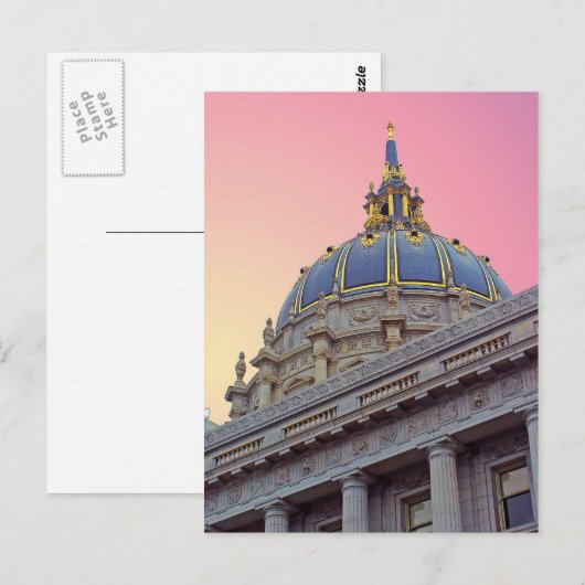 SAN FRANCISCO POSTKARTE (Vorne/Hinten)