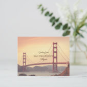 San Francisco Postkarte (Stehend Vorderseite)