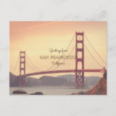 San Francisco Postkarte (Vorderseite)