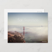 San Francisco Postkarte (Vorne/Hinten)