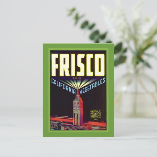 San Francisco Postkarte (Stehend Vorderseite)