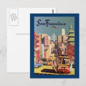 San Francisco Postkarte (Vorne/Hinten)