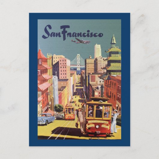 San Francisco Postkarte (Vorderseite)