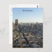 San Francisco Postkarte (Vorne/Hinten)