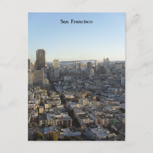 San Francisco Postkarte (Vorderseite)