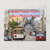 San Francisco Postkarte (Vorderseite)