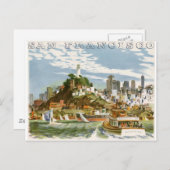 San Francisco Postkarte (Vorne/Hinten)