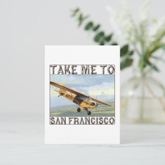San Francisco Postkarte (Stehend Vorderseite)
