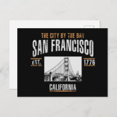San Francisco Postkarte (Vorne/Hinten)