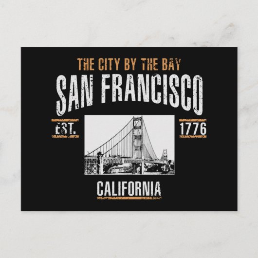 San Francisco Postkarte (Vorderseite)