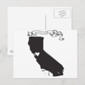 San Francisco Postkarte (Vorne/Hinten)