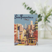 San Francisco Postkarte (Stehend Vorderseite)