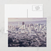 San Francisco Postkarte (Vorne/Hinten)