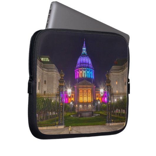San Francisco Pride Laptopschutzhülle (Vorne Rechts)