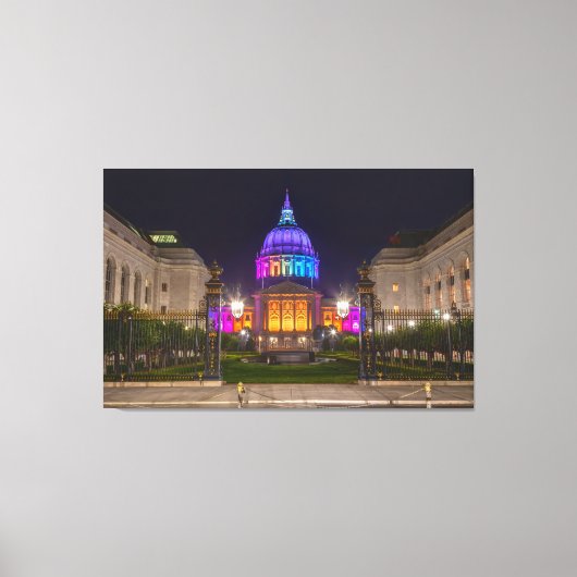 San Francisco Pride Leinwanddruck (Vorderseite)