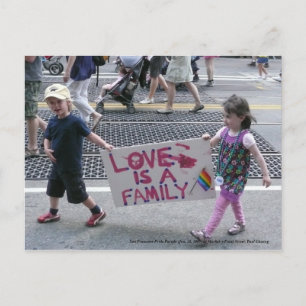 San Francisco Pride Parade... Postkarte