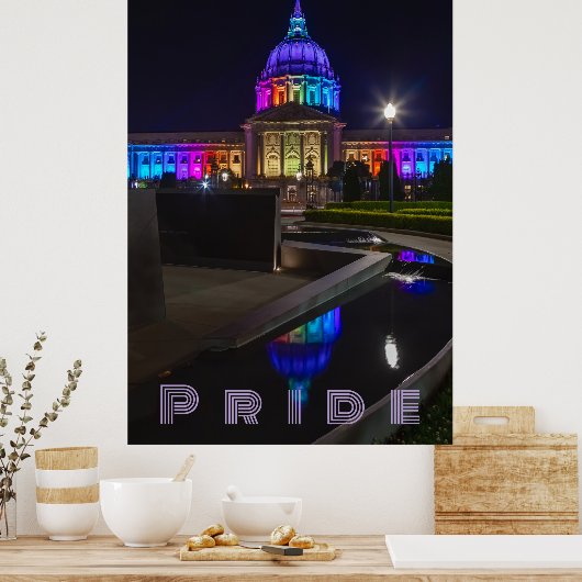 San Francisco Pride Poster (Küche)