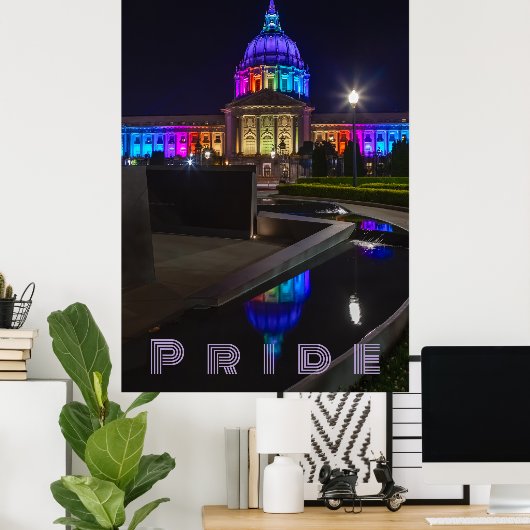 San Francisco Pride Poster (Heimbüro)