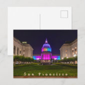San Francisco Pride Postkarte (Vorne/Hinten)