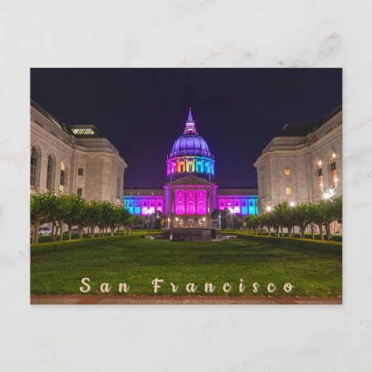 San Francisco Pride Postkarte (Vorderseite)