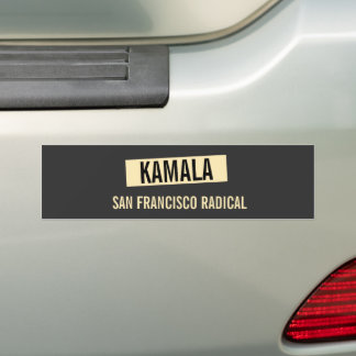 San Francisco Radical Harris Autoaufkleber