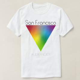 San Francisco Rainbow Triangle Gay LGBT T-Shirt