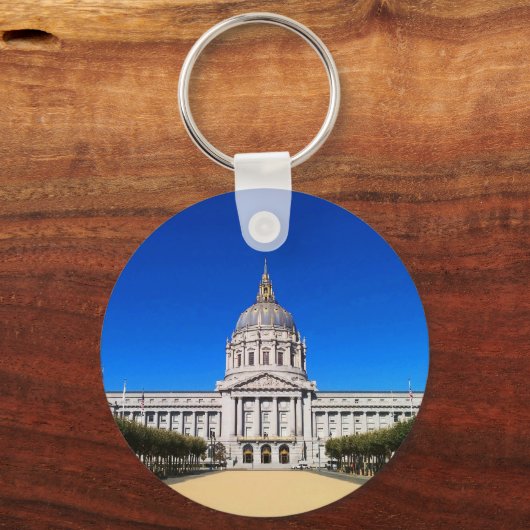 San Francisco Rathaus #1-1 Schlüsselanhänger (Vorderseite)