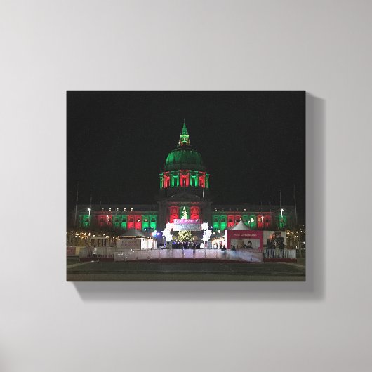 San Francisco Rathaus #4 Leinwand (Vorderseite)