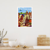 San Francisco Reise 18x24 Poster (Küche)