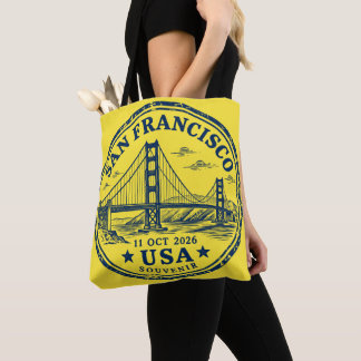 San Francisco Reisepass-Stempel-Tasche Tasche