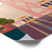 San Francisco Reiseplakat Poster (Ecke)