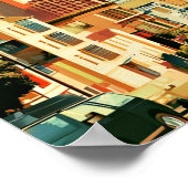 San Francisco Reiseplakat Poster (Ecke)