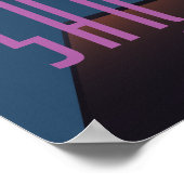 San Francisco Reiseplakat Poster (Ecke)
