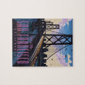 San Francisco Reiseplakat Puzzle (Horizontal)