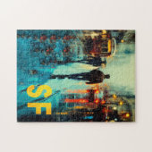 San Francisco Reiseplakat Puzzle (Horizontal)