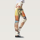San Francisco, Retro Autotypografie. Leggings (Rechts)