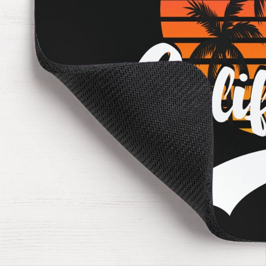 San Francisco Retro Sunset Mouse Pad Mousepad (Ecke)