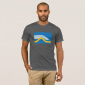 San Francisco Rollen-Nebel-Flagge T-Shirt (Vorne ganz)