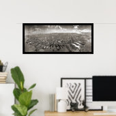 San Francisco Ruins Foto 1906 Poster (Heimbüro)