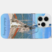 San Francisco Sailing 0869 Case-Mate iPhone Hülle (Rückseite (Horizontal))