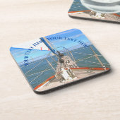 San Francisco Sailing 0869 Getränkeuntersetzer (Linke Seite)