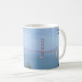 San Francisco Sammlung - Golden gate bridge Kaffeetasse (VorderseiteRechts)