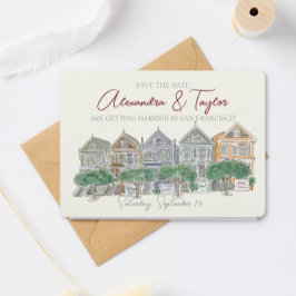 San Francisco Save the Date Einladung