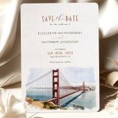 San Francisco Save the Date Einladung Zielort