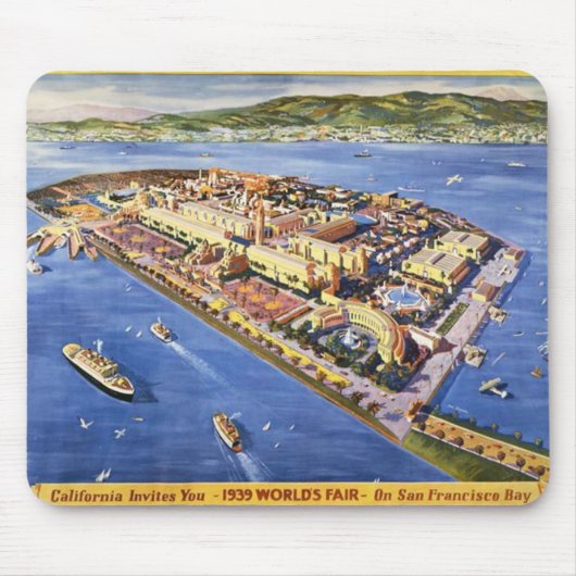 San Francisco Schatz-Insel Mousepad (Vorne)